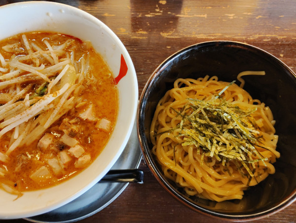 「味噌野菜つけ麺」@佐野らーめん 噂の藤の介の写真