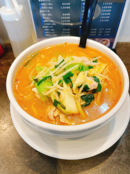 「味噌タンメン」@湯島らーめんの写真