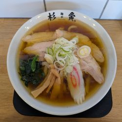 ［平日限定］醤油麺 改 太麺変更