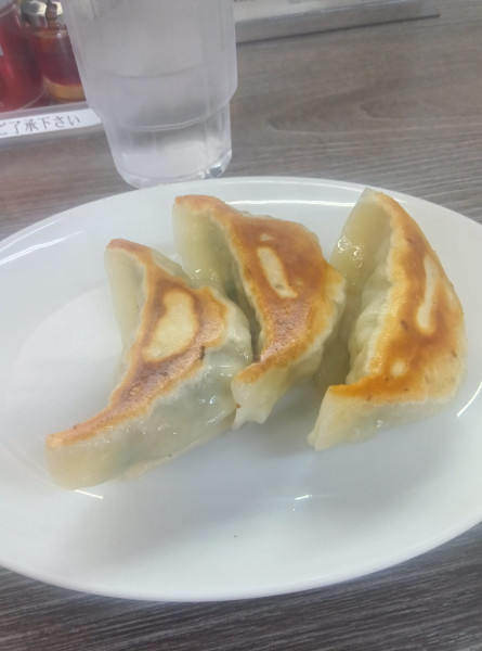 「3個餃子」@佐野ラーメン いってつの写真