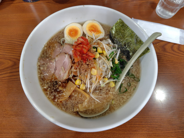 「河原城ラーメン1050円」@渡来亭の写真