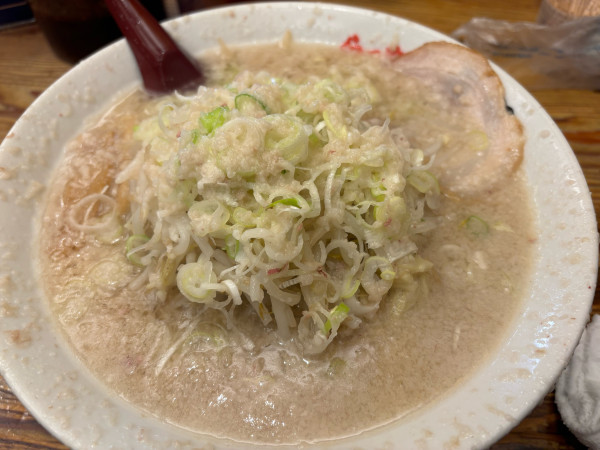 「らーめん+大盛り」@らーめん弁慶 門前仲町店の写真