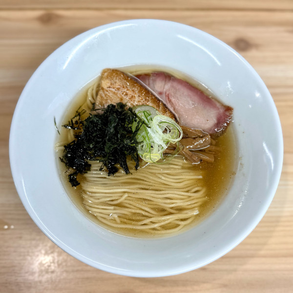 「塩中華そば（900円）」@ノギ中華そば店の写真