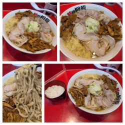 きりちゃんらーめん大(ライス付き)➕生姜➕鶏ダブル