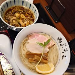 限定　鴨出汁醤油つけそば