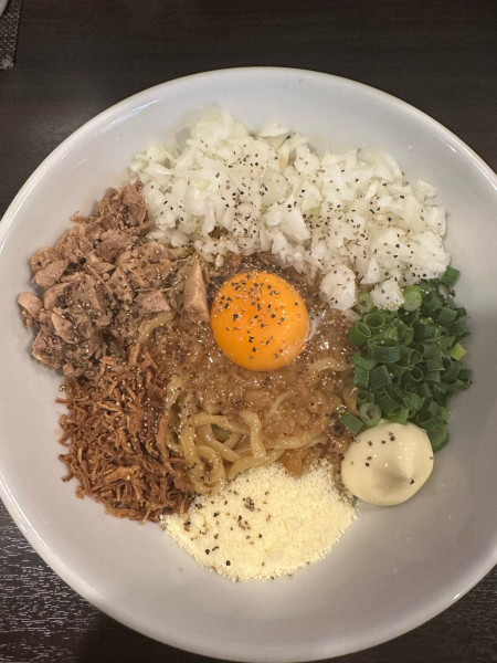 「MAX鈴木の極　タレそば」@つけめん・らーめん活龍 境店の写真