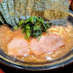 ラーメン(味濃いめ･麺硬め)+海苔