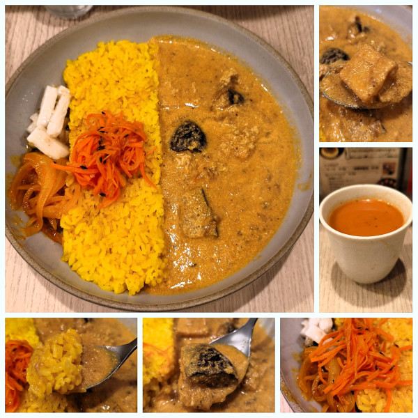 「白練アゲアゲ鶏のキーマ(2月限定)　¥1400」@スパイスパレットの写真