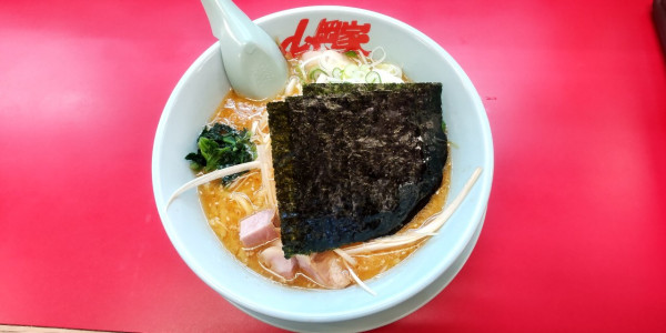 「特製味噌󠄀ネギラーメン　薬味ネギ＋」@ラーメン山岡家 新文京台店の写真