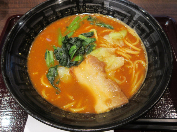 「カレーらーめん（890円）＋5辛（125円）」@カレーハウス CoCo壱番屋 あきる野野辺店の写真