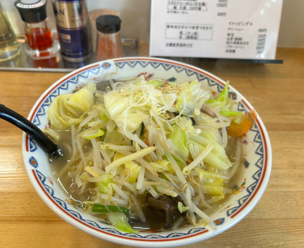 「野菜タンメン(950¥)」@らーめん屋 せがわ食堂の写真