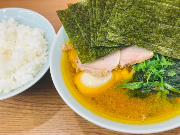 「ラーメン 並 他 1,230円」@家系らーめん 武将家 外伝の写真