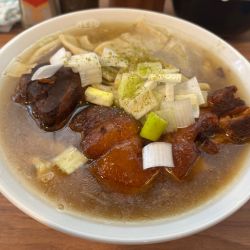 ワンタンチャーシュウメン麺大盛 淡口変更