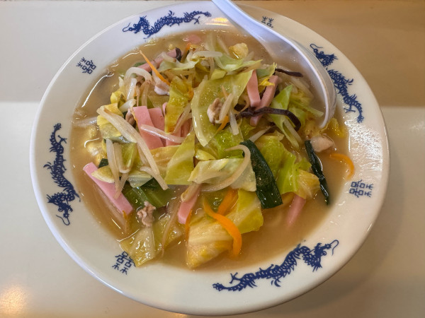 「ちゃんぽん　600円」@天龍の写真