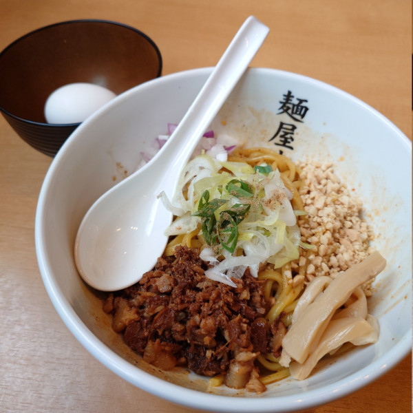 「油まぜそば（赤）」@麺屋 武双の写真