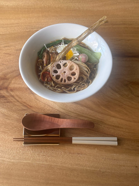 「旨澄醤油ベジタブルラーメン」@KOKU Vegan Ramenの写真