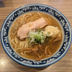 中華そば＋トロ玉子天