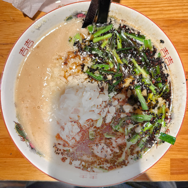 「にんにくニララーメン 中」@にんにくラーメン 阿利真の写真