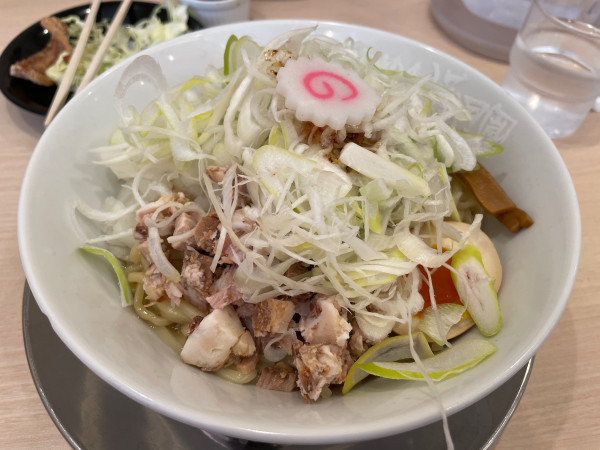 「油そば嵐　シャキネギ」@らあめん花月嵐  国立府中インター店の写真