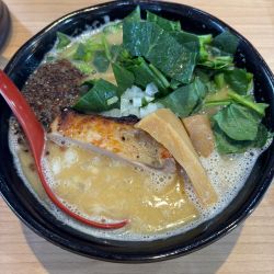 こく醤そば950円➕麺固め➕大盛100円