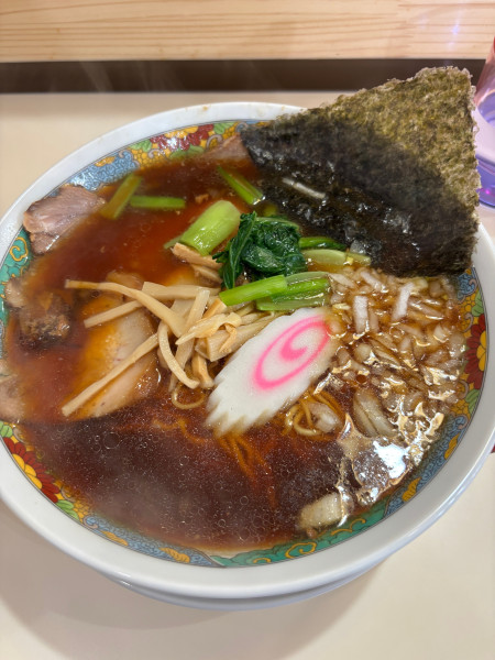「大ラーメン1000円➕麺固め」@おみたやラーメンの写真
