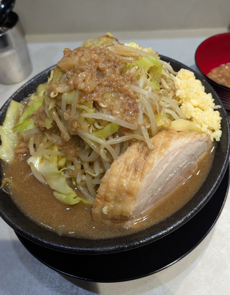 「ラーメン中 300g」@CRAZY PORKの写真