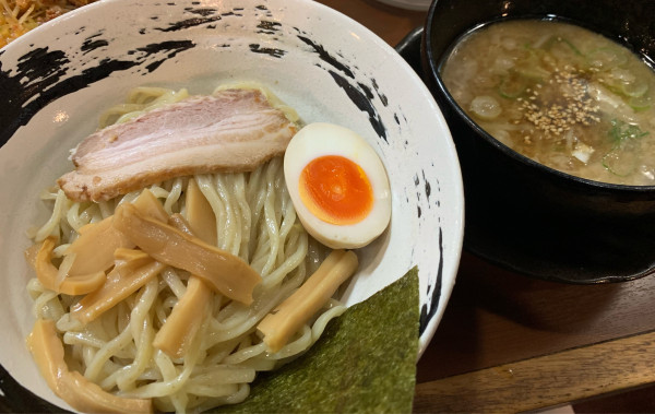 「魚介つけ麺」@らーめん みそ吉 泉店の写真