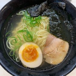 厳選素材の貝節塩ラーメン