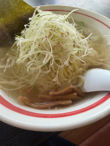 「塩ネギラーメン」@らーめん河内屋の写真