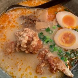 とり唐担々めん(味たまご)