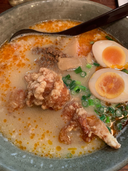 「とり唐担々めん(味たまご)」@みそ禅 勿来店の写真