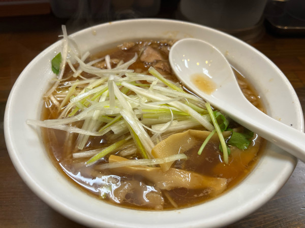 「チャーシュー麺+ネギ」@今里の写真