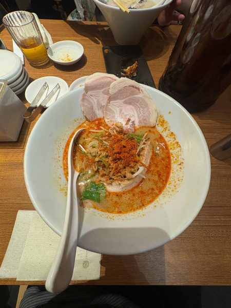 「からか麺　チャーシュー　1380円」@博多一風堂 イクスピアリ店の写真