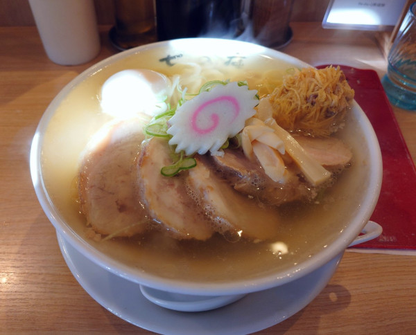 「生姜チャーシューめん＋那須御養卵（味玉）＋3個餃子」@しょうがラーメン七の庫の写真