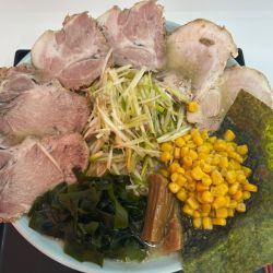 麺中盛、固め。