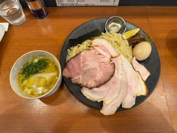 「淡麗特製つけ麺（塩）」@自家製手もみ麺 鈴ノ木の写真