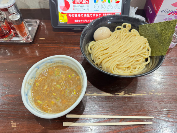「つけ麺中盛り」@つけめん・らーめん活龍 水戸米沢店の写真