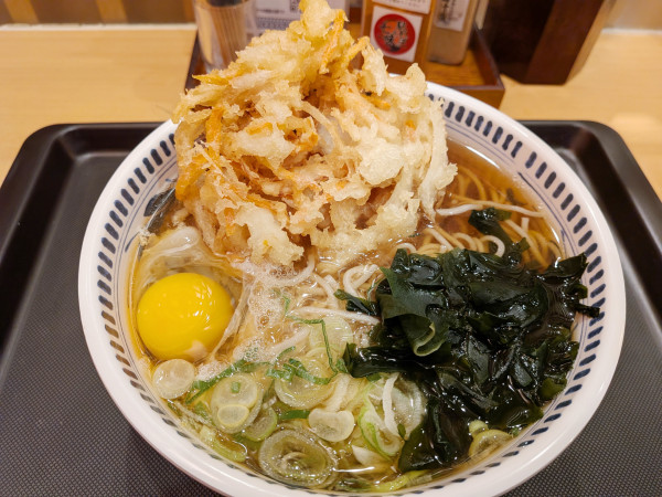 「天玉そば」@しぶそば 大井町店の写真