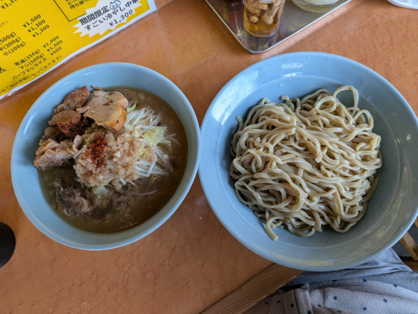 「つけ麺、中」@立川マシマシ ロイヤルスープの写真