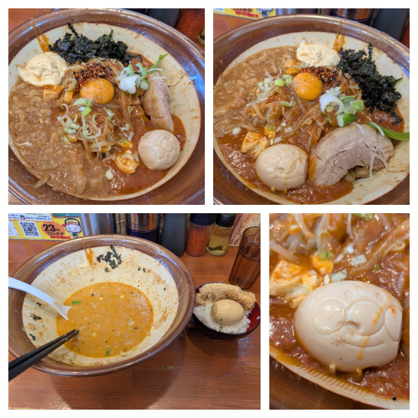「超ポタラ➕麺増し➕麺増し➕麺増し➕追い飯」@それいけ！たかちゃんラーメンの写真