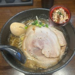 特製焦がし味噌+肉マヨご飯（1280+350）