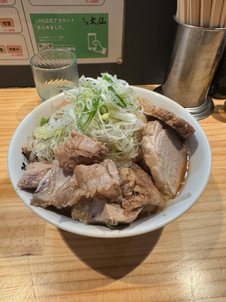 「大仙ラーメン」@めん屋大仙 健軍店の写真