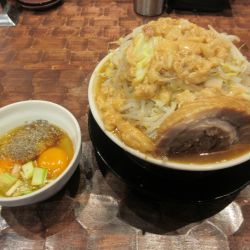 豚そば+タレ玉 1200円