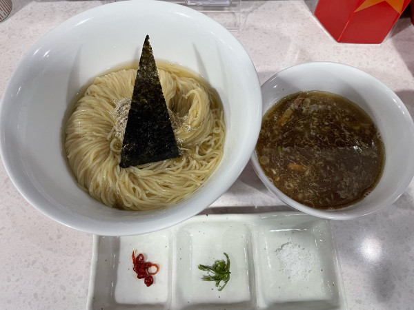 「昆布水つけ麺（醤油）」@ラーメン星印の写真