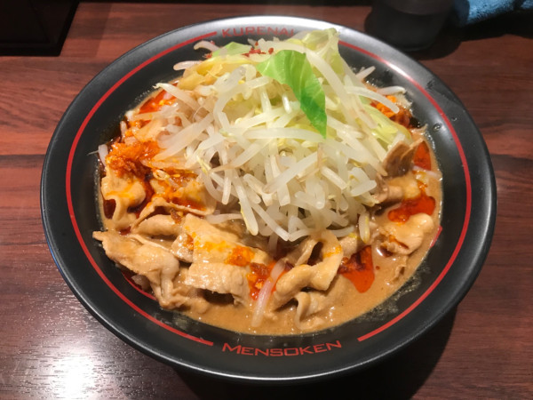「紅ラーメン 980円」@麺創研 紅 武蔵新城の写真