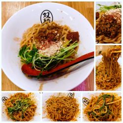 濃厚汁なし担々麺(春限定)　￥1000