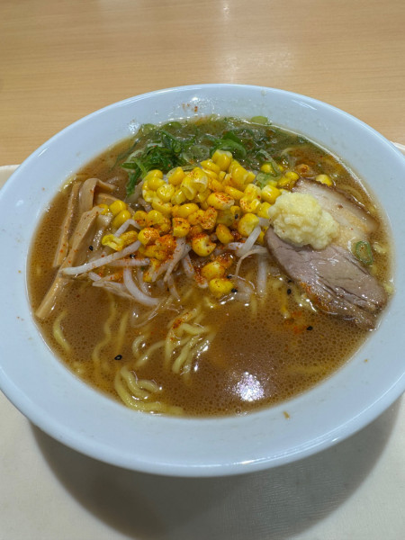 「札幌風味噌ラーメン」@ポッポ 甲府昭和店の写真