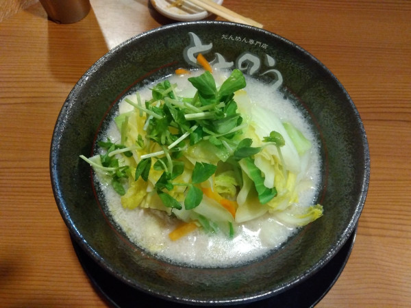 「特製タンメン＋四種の野菜トッピング＋替え玉」@麺屋ととのう。の写真