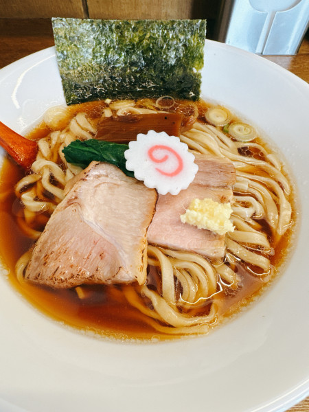 「生姜醤油そば」@中華そば うゑ田の写真