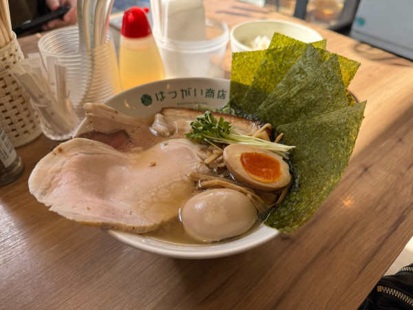 「特製塩そば」@はつがい商店の写真